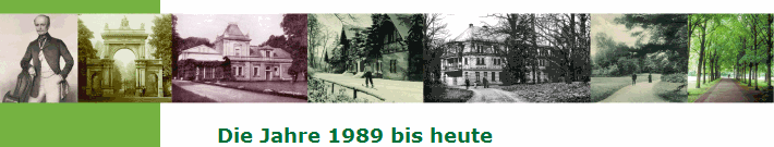 Die Jahre 1989 bis heute